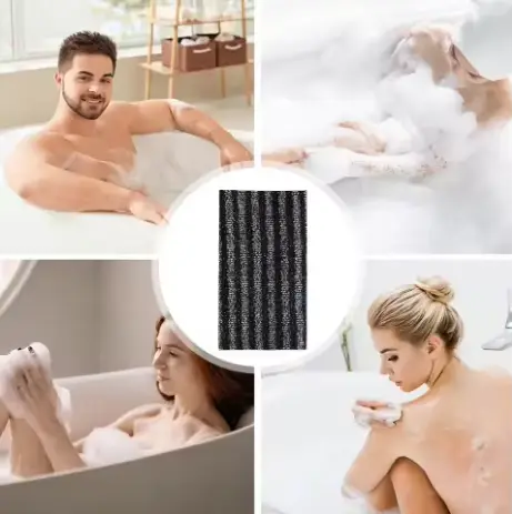 Serviette exfoliante pour le corps