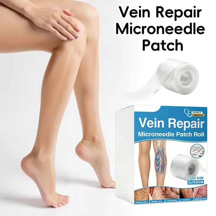 Rouleau de patchs micro-aiguilles réparateurs de veines