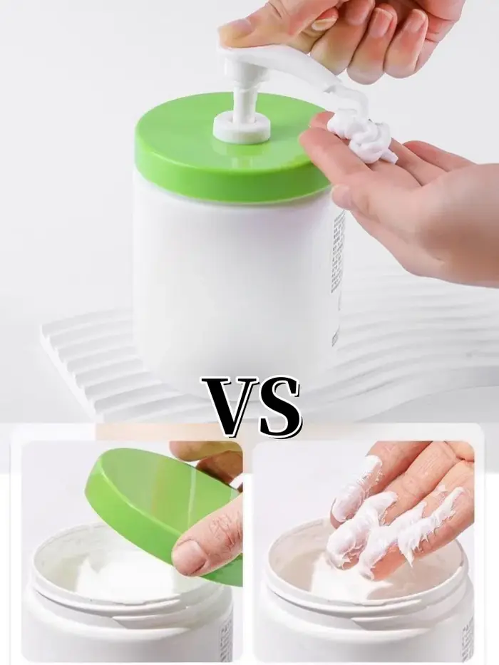 Distributeur à pompe pour crème hydratante au ceraphil 550g et 566g/20oz