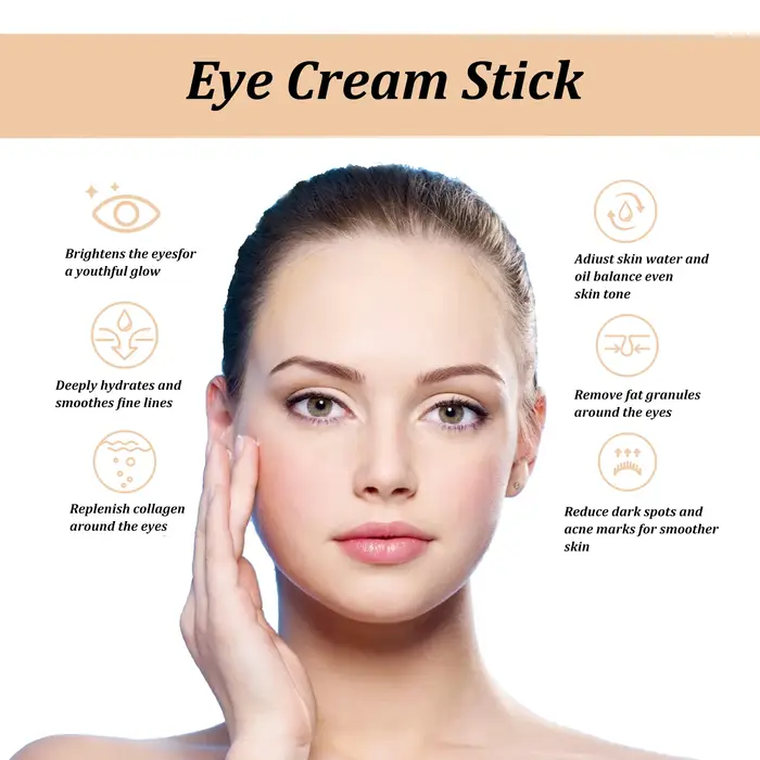 Bâton de crème pour les yeux d'escargot