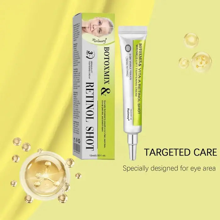Crème raffermissante au rétinol antioxydant pour le visage et les yeux