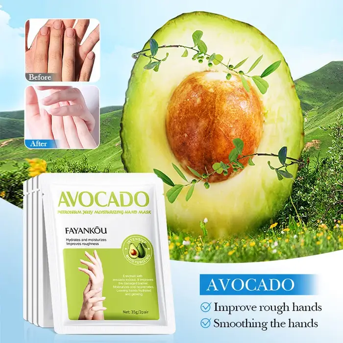Masque hydratant pour les mains