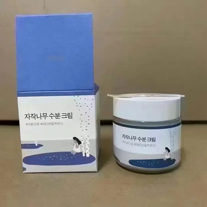 Crème hydratante au jus de bouleau, hydratation intense avec sève de bouleau et acide hyaluronique V