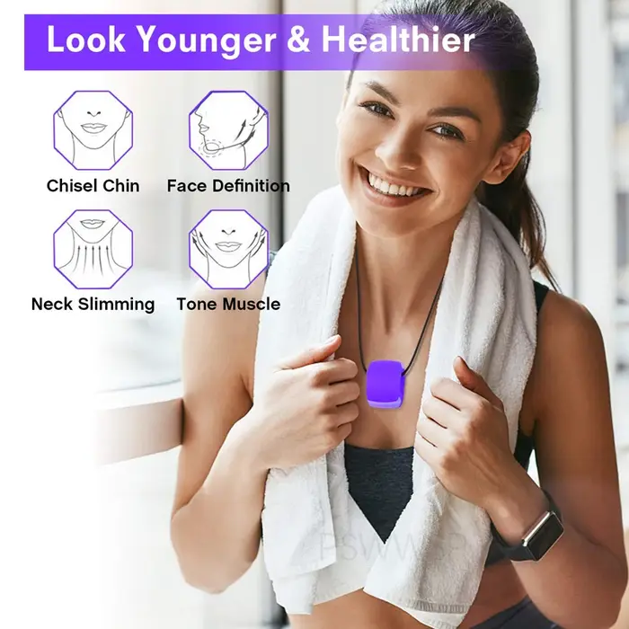 Jawline Exerciseur pour tonifier les muscles de la mâchoire du visage