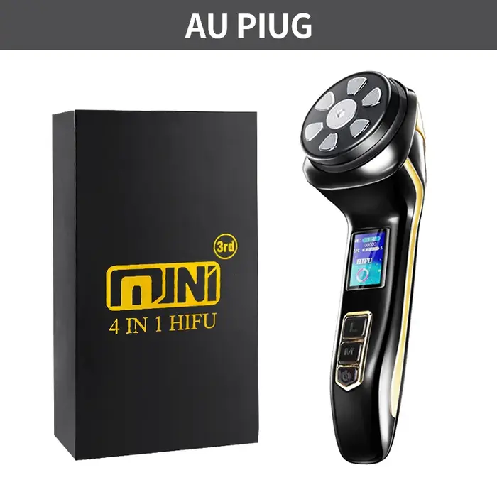 MINI HIFU 3 Appareil de beauté pour le visage, radiofréquence, traitement beauté, micro-courant EMS,