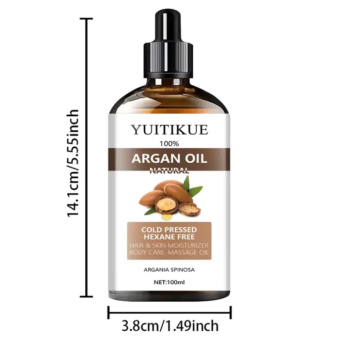 Huile d'argan marocaine 100 % pure