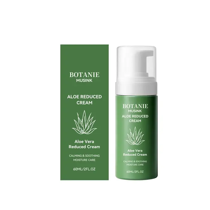 Mousse Crème Dépilatoire à l'Aloe Vera : Élimine l'excès de poils, apaise la peau, rafraîchit, hydra