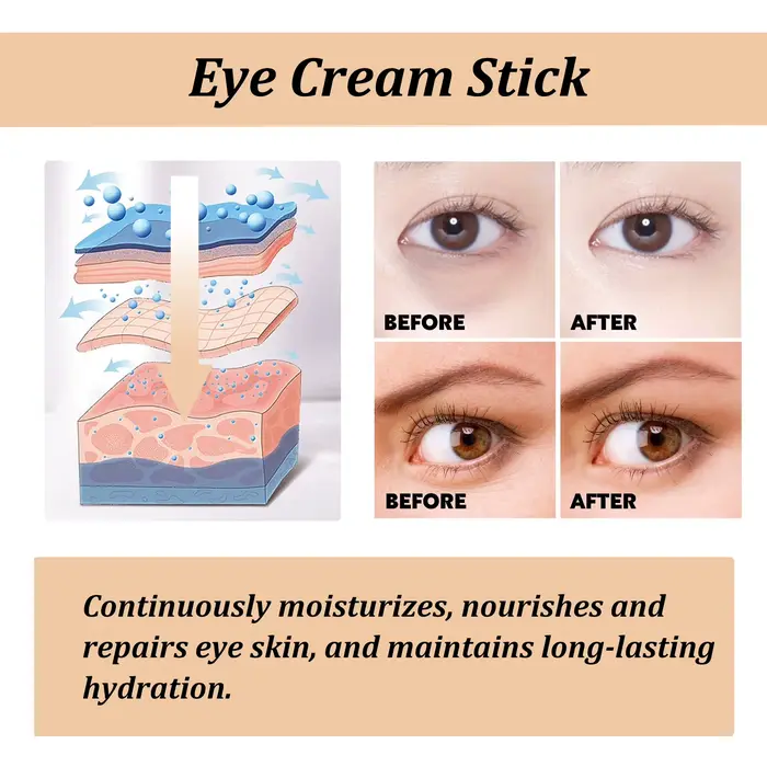 Bâton de crème pour les yeux Mucin d'escargot
