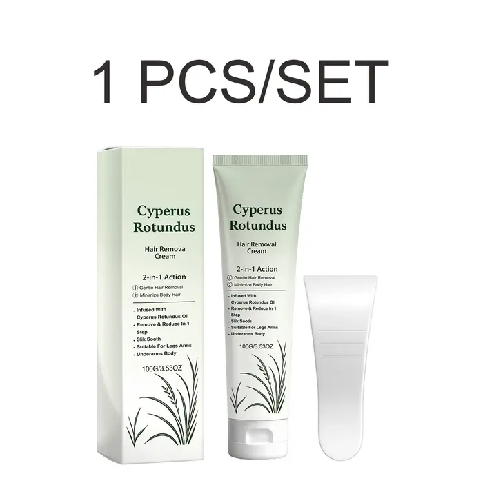 Crème de soin pour l'épilation Cyperus, crème pour le corps, soin hydratant de la peau, lissage, pea