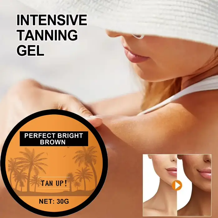Crème Bronzante Visage et Corps Longue Durée – Autobronzant Naturel Nourrissant et Protecteur Contre les Rayons UV