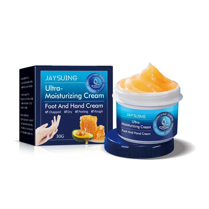 Crème hydratante pour les mains et les pieds, pour améliorer la peau sèche, soin nourrissant au beur
