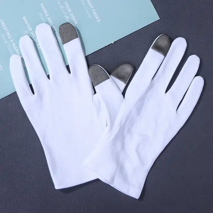 Gants hydratants en coton doux pour les mains sèches et craquelées