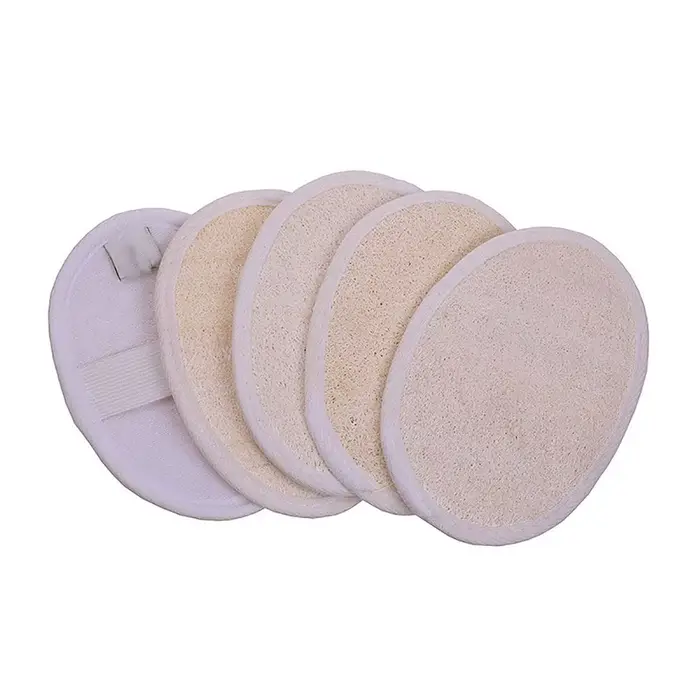 Loofah naturel bain exfoliant gommage éponge corps épurateur