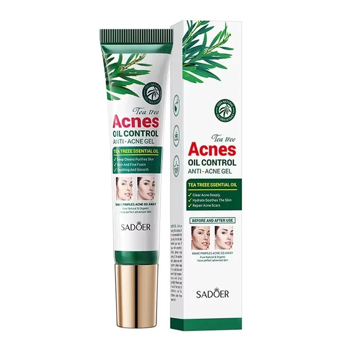 Crème anti-acné à l'arbre à thé SADOER