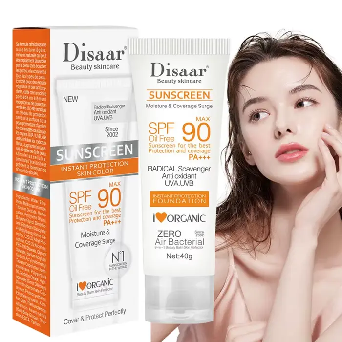 Crème solaire pour le visage et le corps, imperméable, SPF 90 + UV, crème solaire pour la peau, Anti