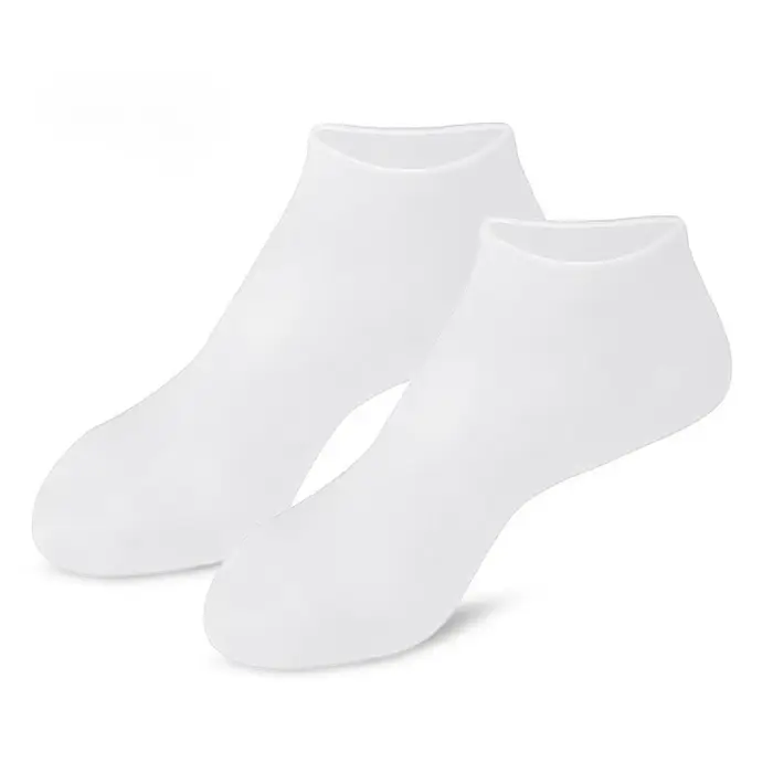 Chaussettes de pied hydratantes, chaussettes en Silicone pour pieds secs et craquelés, chaussettes d