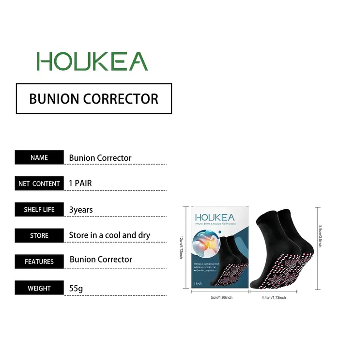 Chaussettes de soins des pieds confortables – Soulagement doux