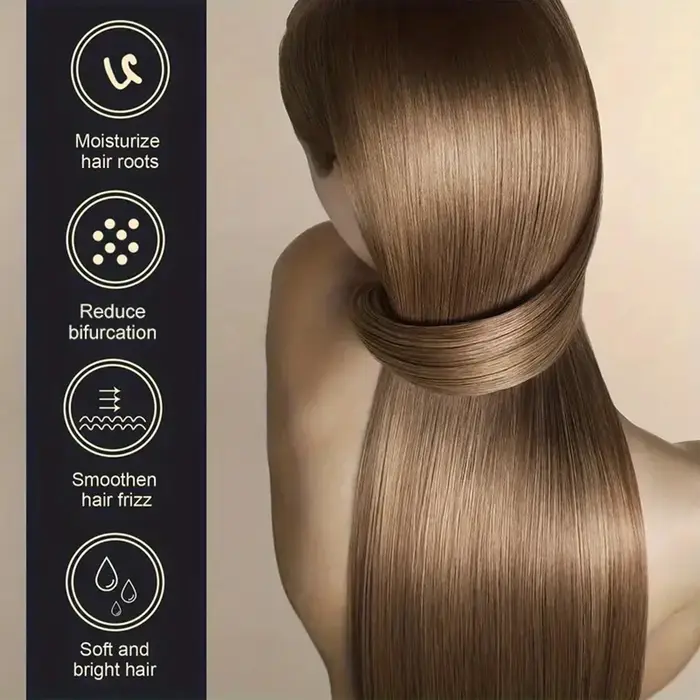 Réparateur Cheveux Abîmés Après-Shampoing Sans Rinçage 1+1 Pack 100g avec Biotine Collagène Acide Hyaluronique Vitamine C Kératine Hydratant Conditionnement Profond Pas Cher