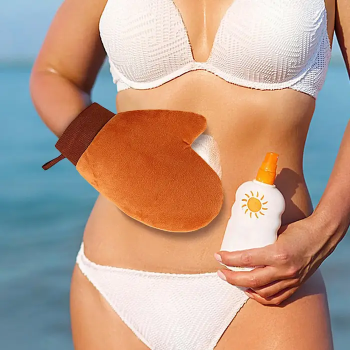 Gants autobronzants réutilisables