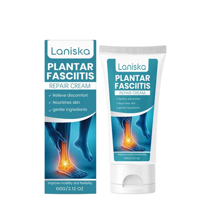 Crème pour les pieds : Soin délicat des talons, pour des pieds doux et hydratés, crème de massage po