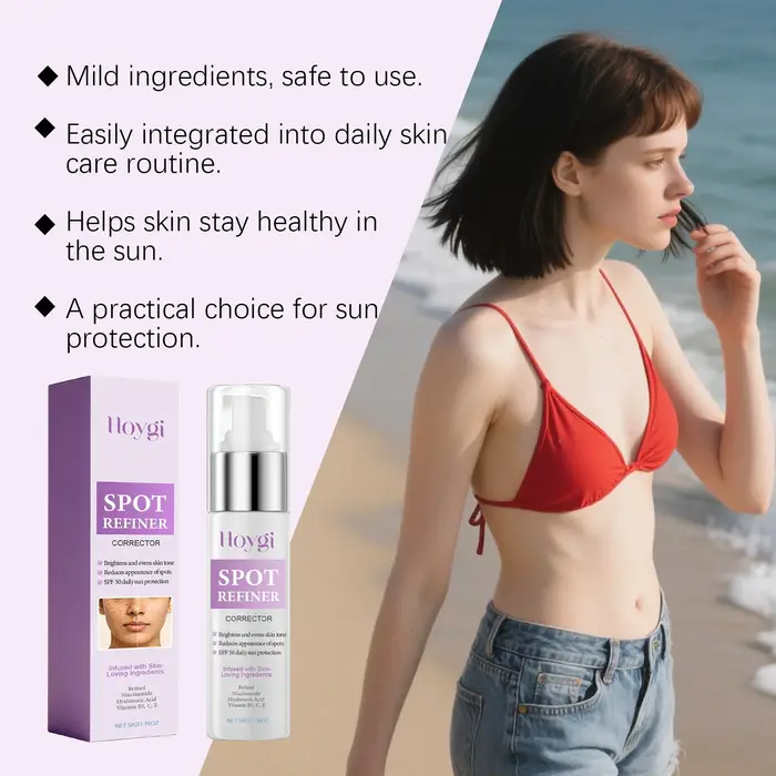 Crème anti-taches noires pour éclaircir la peau du visage
