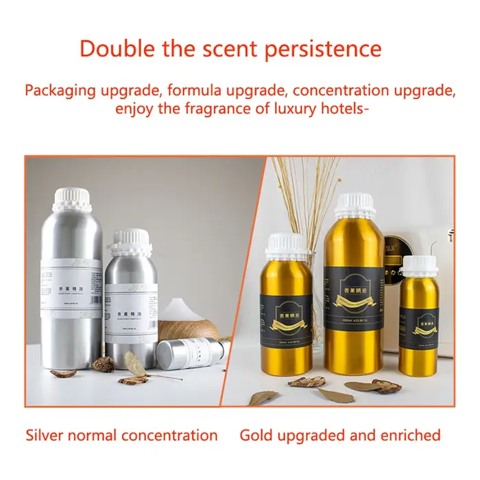 Huile essentielle d'hôtel d'huile aromatique pour diffuseur