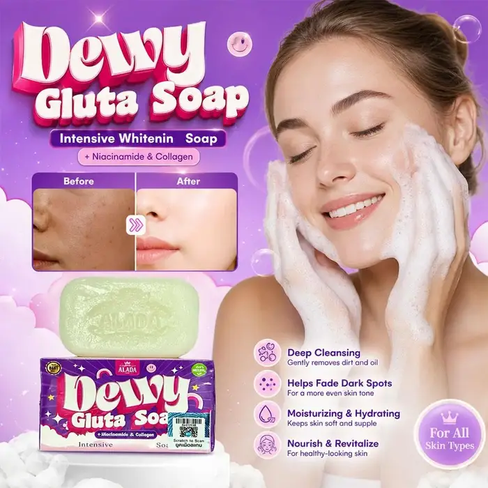 Savon facial au glutathion