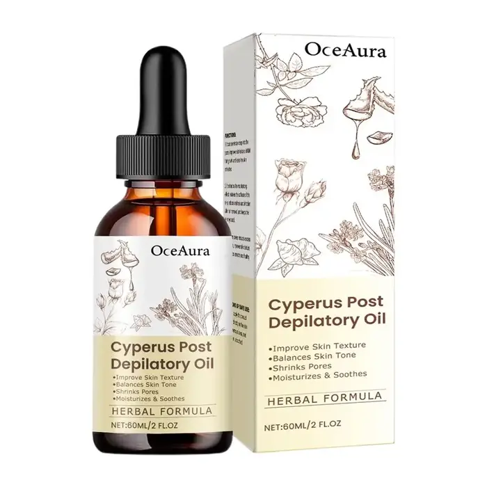 Huile Essentielle Naturelle de Cyperus Rotundus 60ml pour l'Épilation