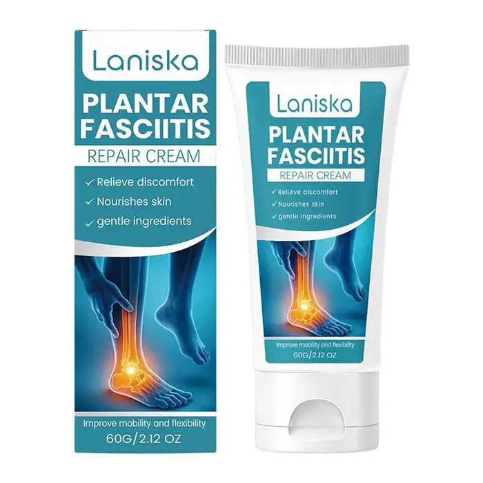 Crème Apaisante pour Fasciite Plantaire, Crème de Soulagement du Talon pour Fasciite Plantaire, Épin