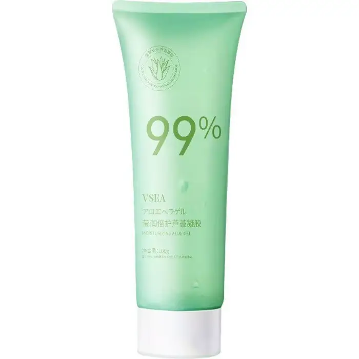 Gel d'aloe vera pour le visage et le corps, apaisant, hydratant, réparateur, soulagement des coups d