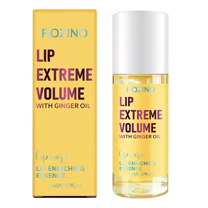 L'huile repulpante pour les lèvres Rozino peut hydrater et protéger les lèvres, avec une texture hyd