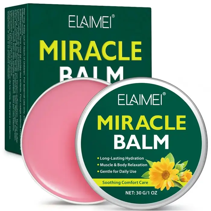 Baume corporel hydratant et apaisant, compact, hydratation intense, non gras, absorption rapide, soi