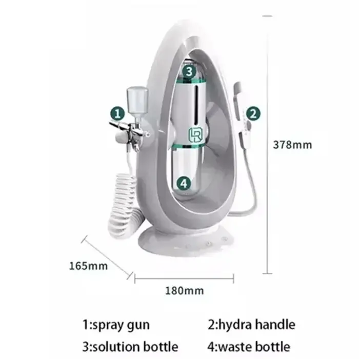 NOUVELLE Machine de nettoyage du visage par hydrodermabrasion Hydra Peel, machine de beauté pour hydrodermabrasion
