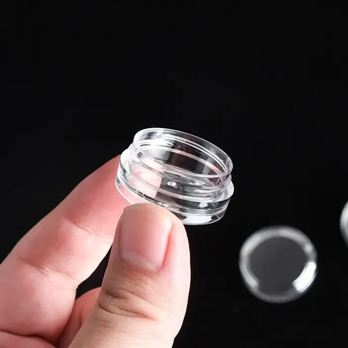 Pot à crème transparent de 2-5g