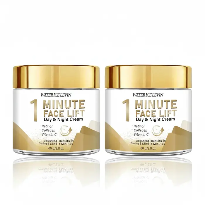 Crème liftante pour le visage en 1 minute. Rétinol
