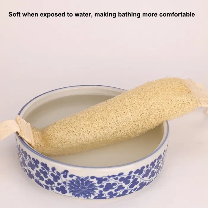 1 pièces luffa doux exfoliant corps gommage bain douche Spa Massage
