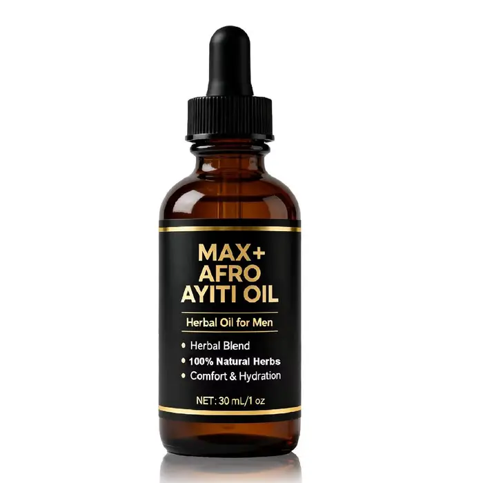 Huile d'essence de massage africaine Ayiti pour hommes, huile MAX + AFRO AYITI 30 ml