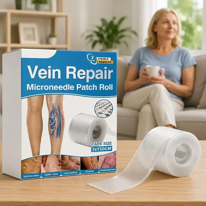 Rouleau de patchs micro-aiguilles réparateurs de veines