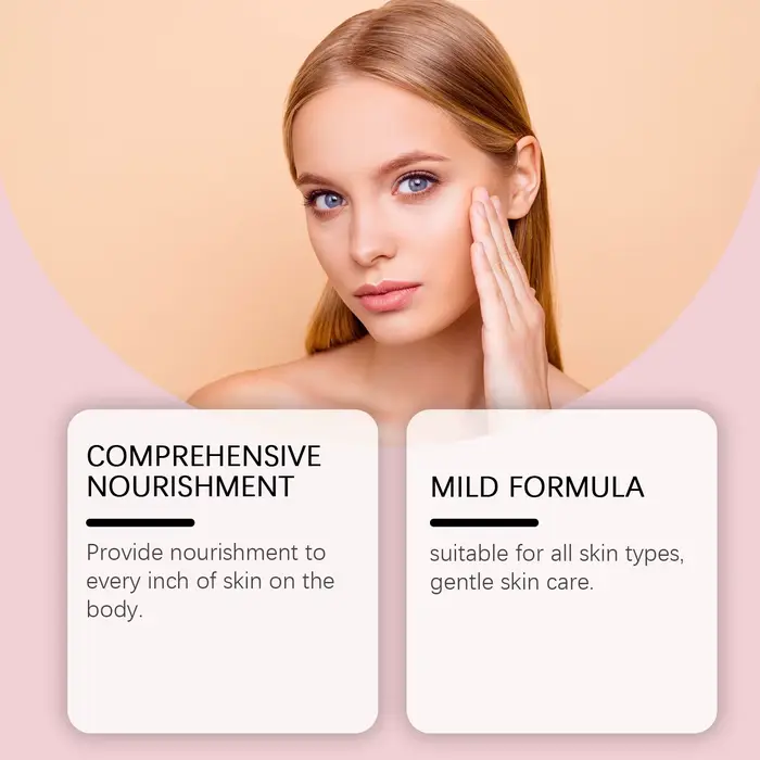 Huile corporelle parfumée vanille parfum longue durée hydratant rajeunissement de la peau