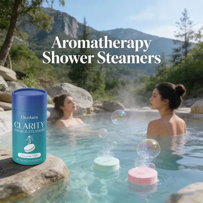 Tablettes de bain aromatiques pour la douche
