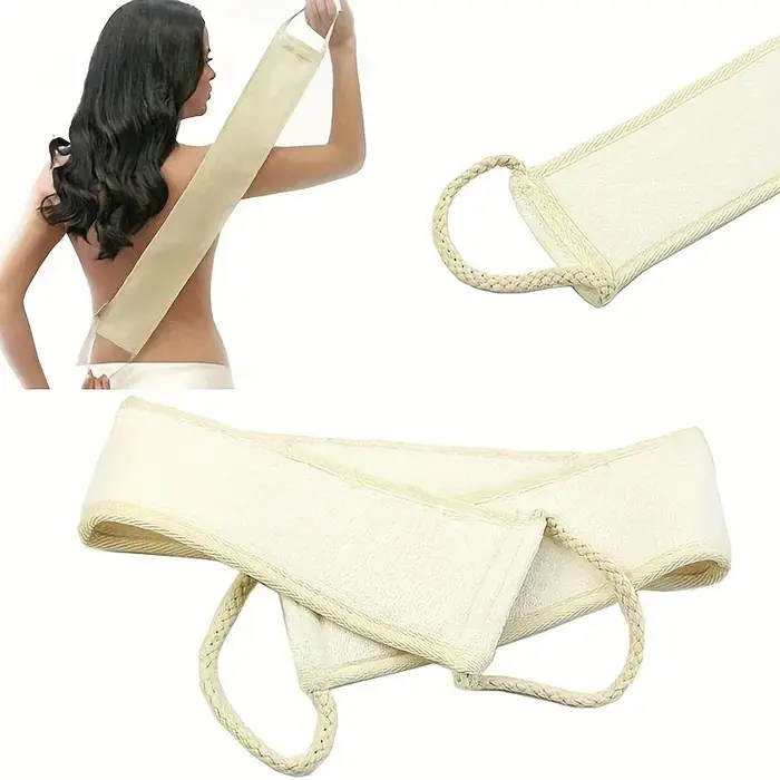 Épurateur corporel exfoliant – Gant de toilette doux pour l'élimination des peaux mortes et le brossage à sec | Éponge