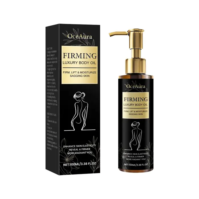 Huile corporelle raffermissante hydratante Anti-Cellulite améliore l'affaissement raffermissant façonnant minceur