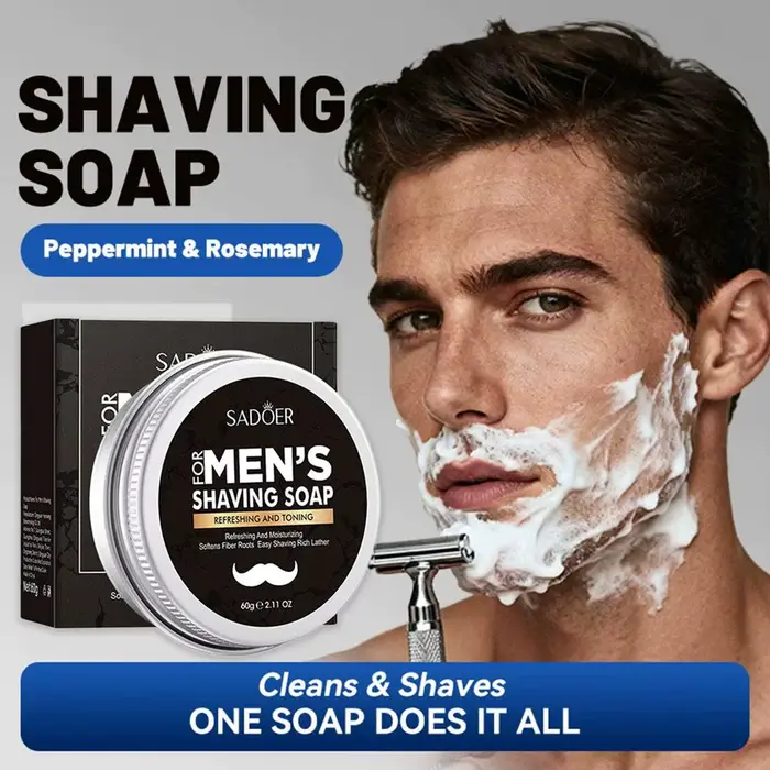 Savon à raser pour hommes 60g