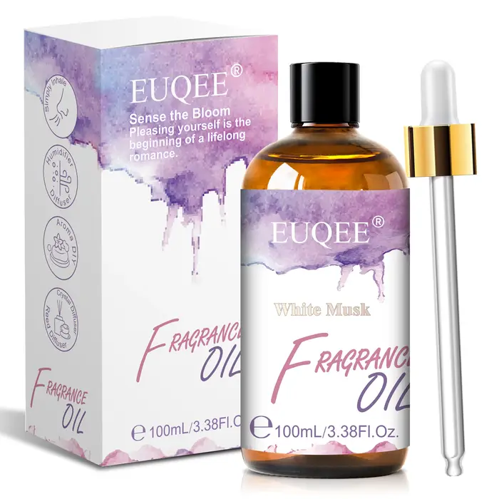 Huile parfumée d'aromathérapie EUQEE 100 ml pour diffuseur