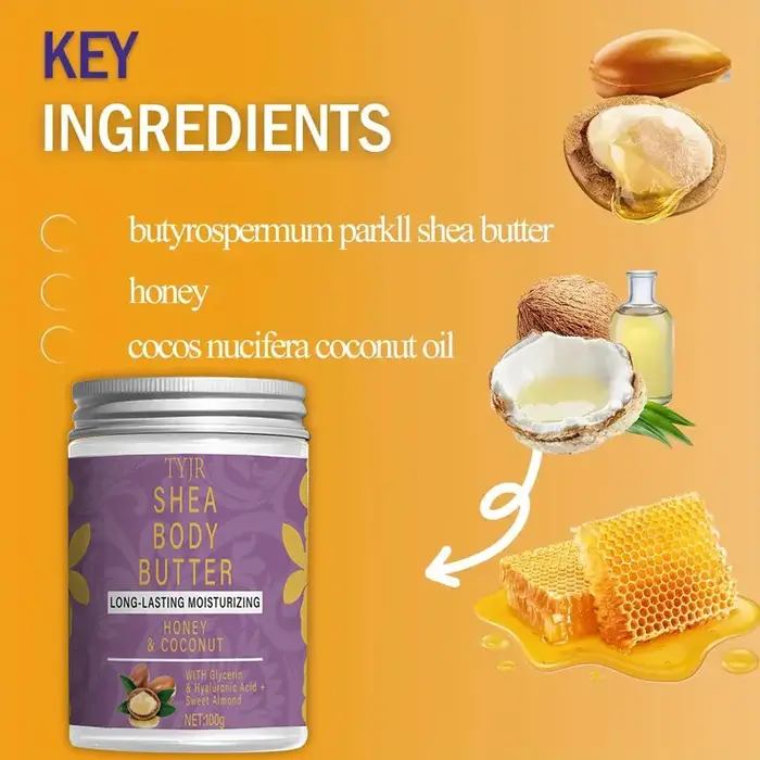 Crème hydratante pour le corps au beurre de karité