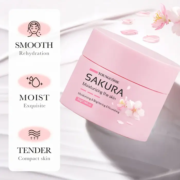 Crème à l'essence Sakura
