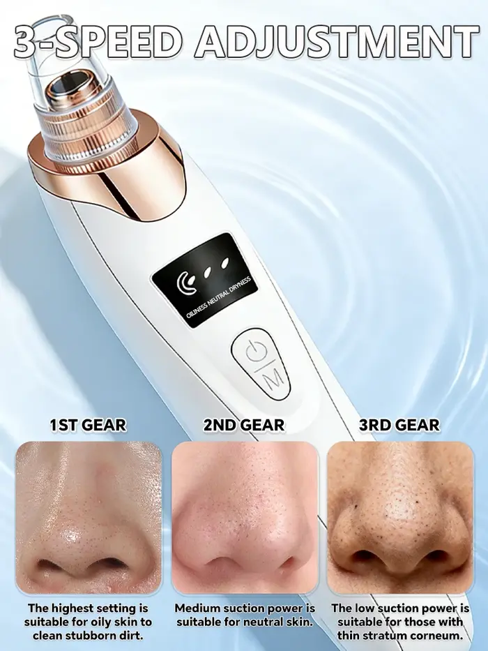 Masque anti-points noirs et anti-imperfections - Aspirateur de pores - Éliminateur de points
