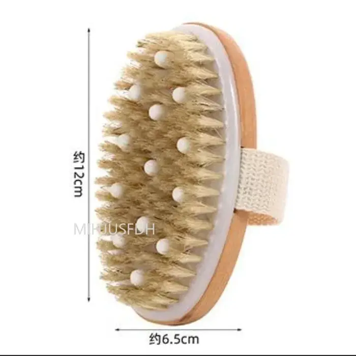 Brosse de Massage pour la peau sèche 2 en 1