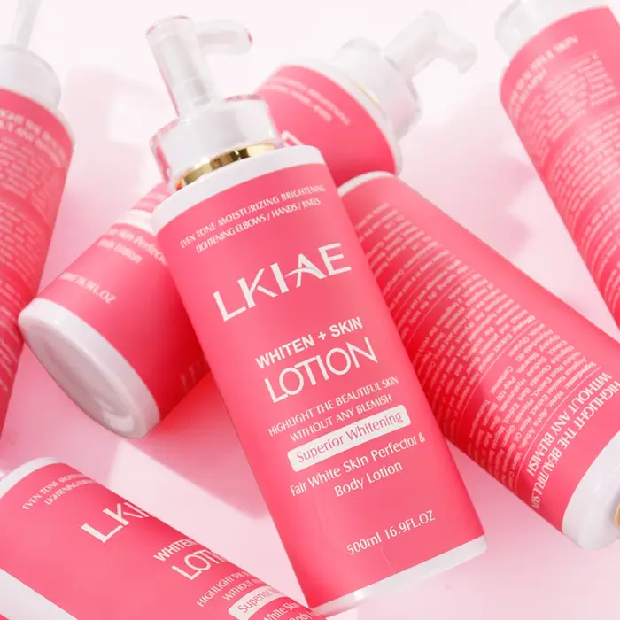 LKIAE Fair White Lotion pour le corps pour une peau brillante et saine, hydratante, réduit les tache