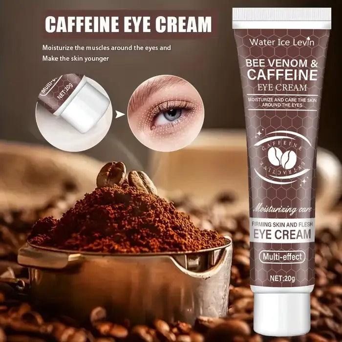 Crème pour les yeux au venin d'abeille et à la caféine pour toute la peau – 20g